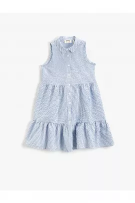 Платье Koton, Цвет: Синий, Размер: 6-7 лет