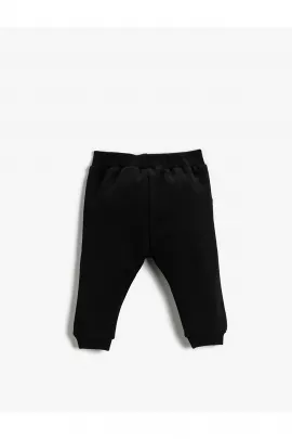 Спортивные штаны Koton, Цвет: Черный, Размер: 6-9 мес., изображение 2