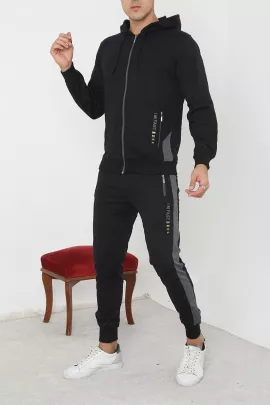 Спортивный костюм 3MODA, Цвет: Черный, Размер: M, изображение 2