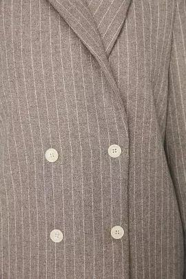 Пиджак TRENDYOLMILLA, Цвет: Коричневый, Размер: 40, изображение 4