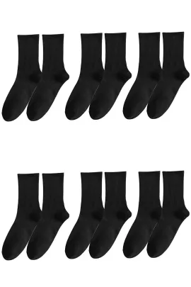 Носки 6 пар BGK, Цвет: Черный, Размер: 41-44