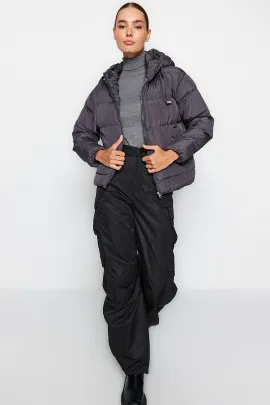 Куртка TRENDYOLMILLA, Цвет: Антрацит, Размер: L