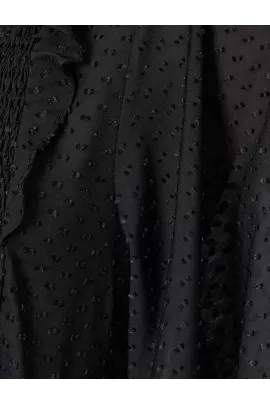 Блузка Koton, Цвет: Черный, Размер: 38, изображение 5