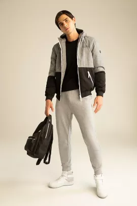 Спортивные штаны DeFacto, Цвет: Серый, Размер: 3XL, изображение 2