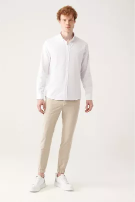 Рубашка AVVA, Цвет: Белый, Размер: 2XL, изображение 5