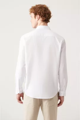 Рубашка AVVA, Цвет: Белый, Размер: XL, изображение 4