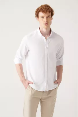 Рубашка AVVA, Цвет: Белый, Размер: XL, изображение 3