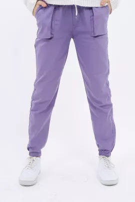 Спортивные штаны e-çocuk, Цвет: Фиолетовый, Размер: 3 года, изображение 3