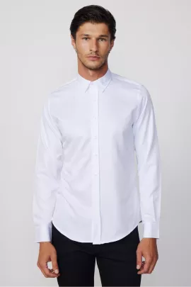 Рубашка Tudors, Цвет: Белый, Размер: XXL, изображение 2