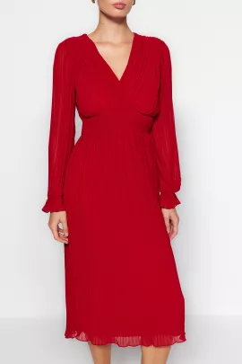 Платье TRENDYOLMILLA, Цвет: Красный, Размер: 40, изображение 3
