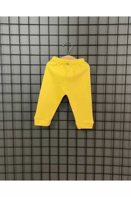 Спортивные штаны MiaBaby, Цвет: Желтый, Размер: 0-3 мес.