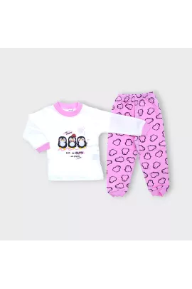 Пижамный комплект MINIWORLD, Цвет: Розовый, Размер: 3 года