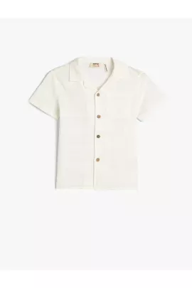 Рубашка Koton, Цвет: Белый, Размер: 5-6 лет