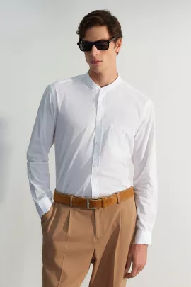 Рубашка TRENDYOL MAN, Цвет: Белый, Размер: M, изображение 3