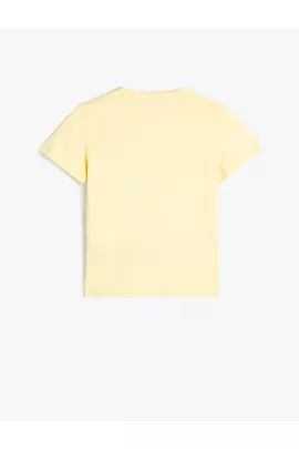 Футболка Koton, Цвет: Желтый, Размер: 4-5 лет, изображение 2