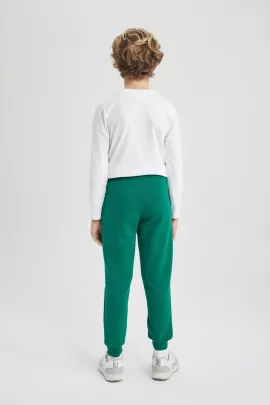 Спортивные штаны DeFacto, Цвет: Зеленый, Размер: 5-6 лет, изображение 3