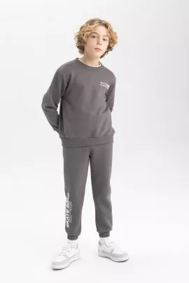 Спортивные штаны DeFacto, Цвет: Серый, Размер: 7-8 лет, изображение 2