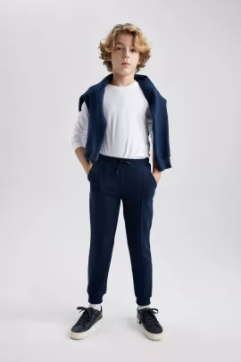 Спортивные штаны DeFacto, Цвет: Темно-синий, Размер: 8-9 лет