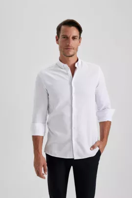 Рубашка DeFacto, Цвет: Белый, Размер: M