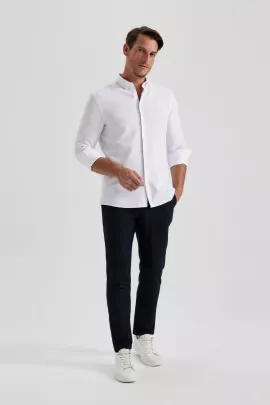 Рубашка DeFacto, Цвет: Белый, Размер: M, изображение 2