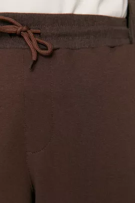 Спортивные штаны TRENDYOL MAN, Цвет: Коричневый, Размер: M, изображение 4