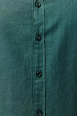 Рубашка TRENDYOL MAN, Цвет: Зеленый, Размер: 4XL, изображение 4