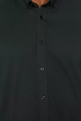 Рубашка TRENDYOL MAN, Цвет: Хаки, Размер: 4XL, изображение 4