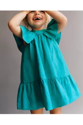 Платье ZARA, Цвет: Бирюзовый, Размер: 4-5 лет, изображение 2