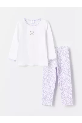 Пижамный комплект Luggi Baby, Цвет: Белый, Размер: 3-4 года