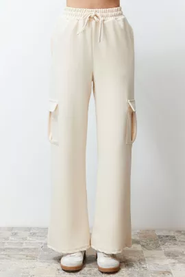 Спортивные штаны TRENDYOLMILLA, Цвет: Бежевый, Размер: S, изображение 3