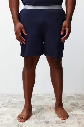 Пижамный комплект TRENDYOL MAN, Цвет: Темно-синий, Размер: 3XL, изображение 4