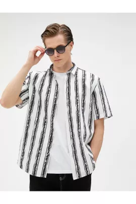 Рубашка Koton, Цвет: Белый, Размер: XL, изображение 2