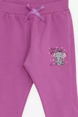 Спортивные штаны Breeze, Цвет: Фиолетовый, Размер: 6 мес., изображение 3