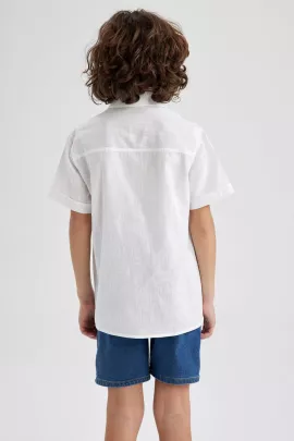 Рубашка DeFacto, Цвет: Белый, Размер: 13-14 лет, изображение 4
