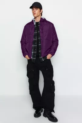 Куртка TRENDYOL MAN, Цвет: Фиолетовый, Размер: S