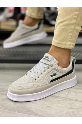 Кроссовки (реплика) Lacoste, Reňk: Bež, Ölçeg: 43