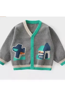 Кардиган детский  Love in Trinidad, Reňk: Çal, Ölçeg: 2-3 ýaş