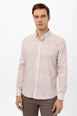 Рубашка SÜVARİ, Reňk: Bež, Ölçeg: 2XL