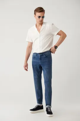 Джинсы AVVA, Цвет: Синий, Размер: 32