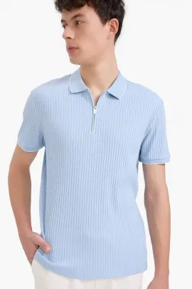 Батник DeFacto, Цвет: Голубой, Размер: 3XL