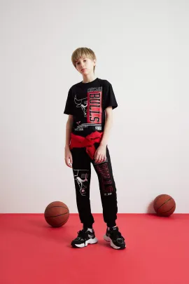 Спортивные штаны DeFacto, Цвет: Черный, Размер: 7-8 лет