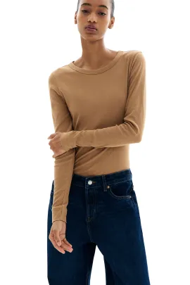 Верх рибана H&M, Цвет: Бежевый, Размер: XS