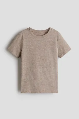 Футболка хлопковая H&M, Reňk: Bež, Ölçeg: 8-10 ýaş