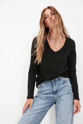 Футболка TRENDYOLMILLA, Reňk: Gara, Ölçeg: XL