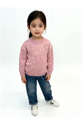 Свитер Shuangxtbaby, Цвет: Розовый, Размер: 5 лет