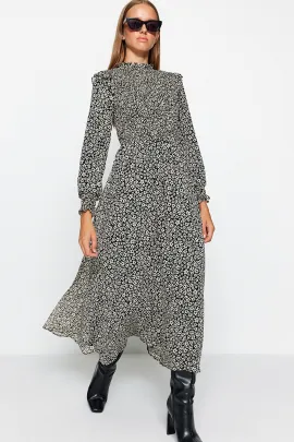 Платье TRENDYOL MODEST, Цвет: Черный, Размер: 40