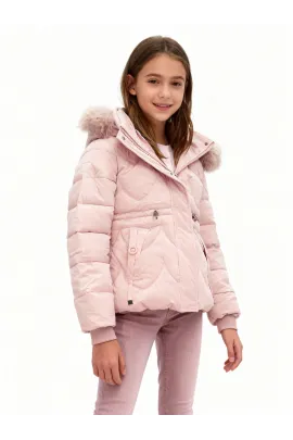 Куртка BolongZhiyichang, Цвет: Розовый, Размер: 9-10 лет
