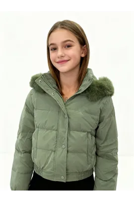 Куртка X.H, Reňk: Ýaşyl, Ölçeg: 9 ýaş