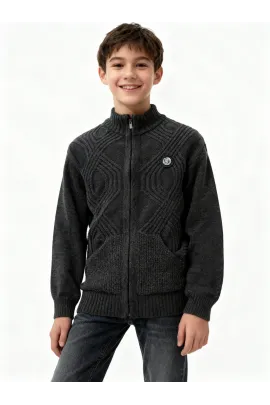 Свитер AslanBebe, Цвет: Серый, Размер: 10-11 лет