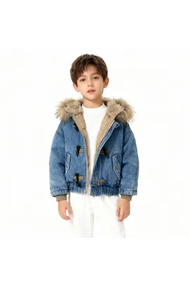 Куртка Babaya, Reňk: Açyk gök, Ölçeg: 5-6 ýaş